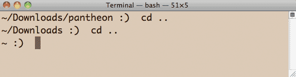Mac Terminal cd