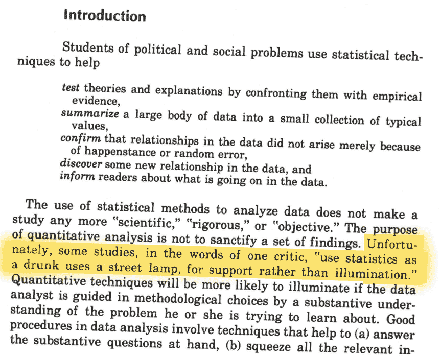 Edward Tufte's Data Analysis for Politics and Policy