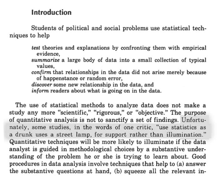 Edward Tufte's Data Analysis for Politics and Policy