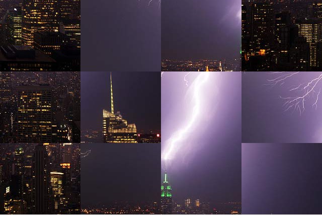 Lightning hits the ESB, shuffled