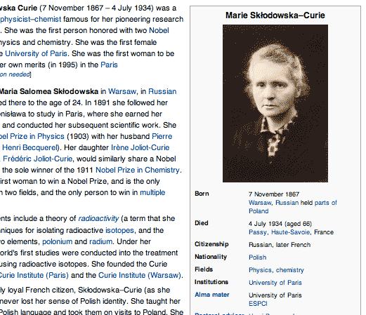 Marie Curie